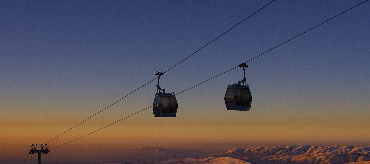 закат, канатка, dimmm