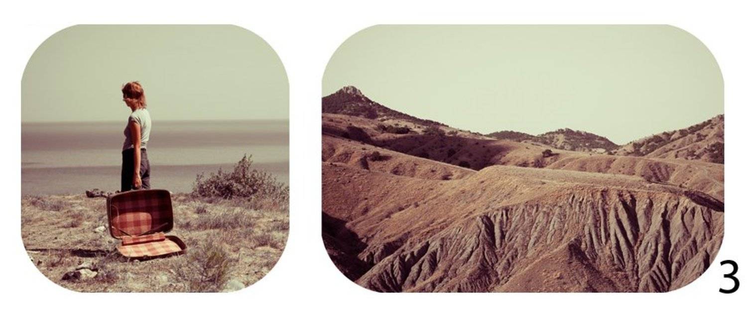 море, чемодан, рыбы, крым, Яна Денисенко