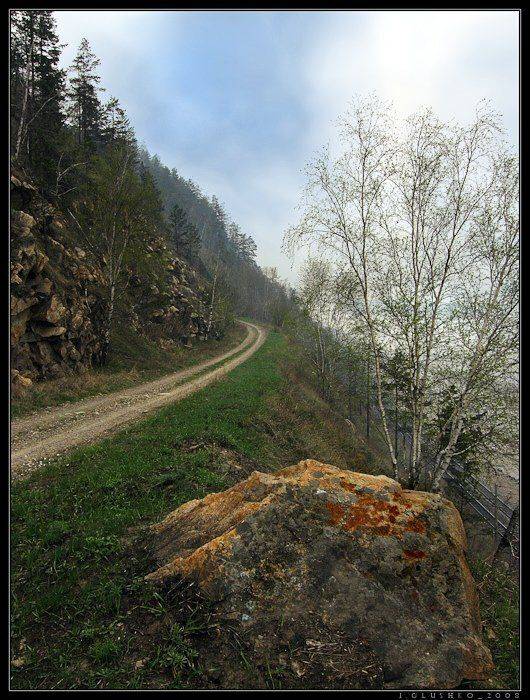 дорога, скалы, горы, бурятия, Игорь Глушко