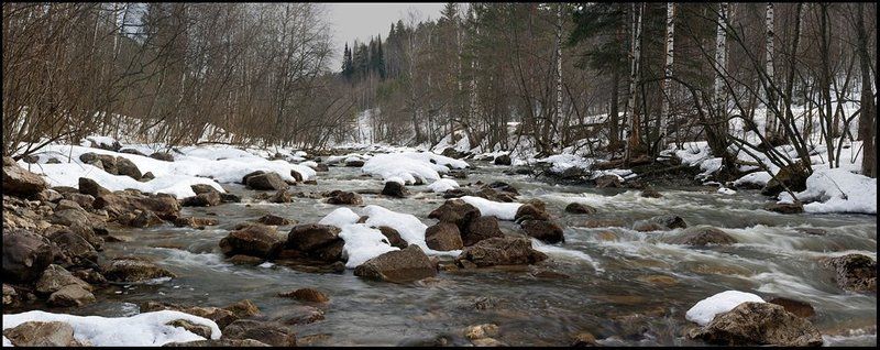 весенний ручей фото превью