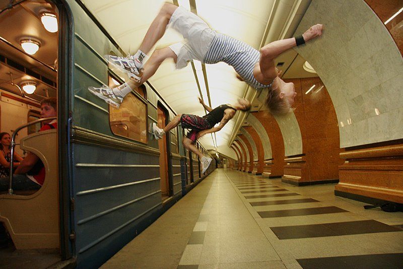 метро паркур * * * фото превью