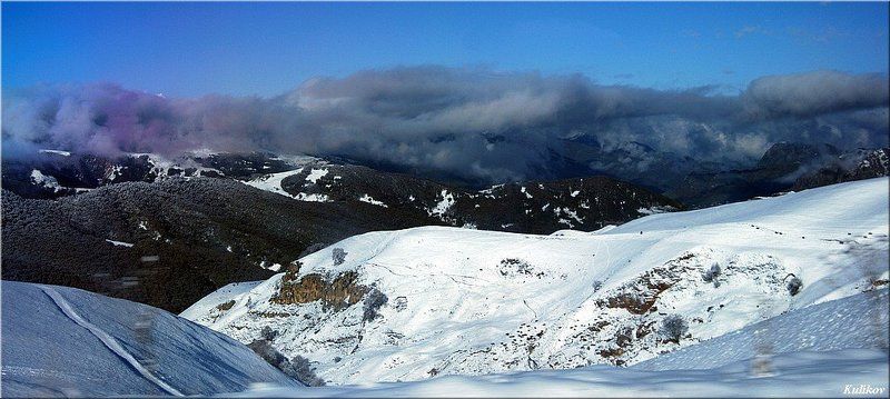 Вид с перевала Курбаши фото превью