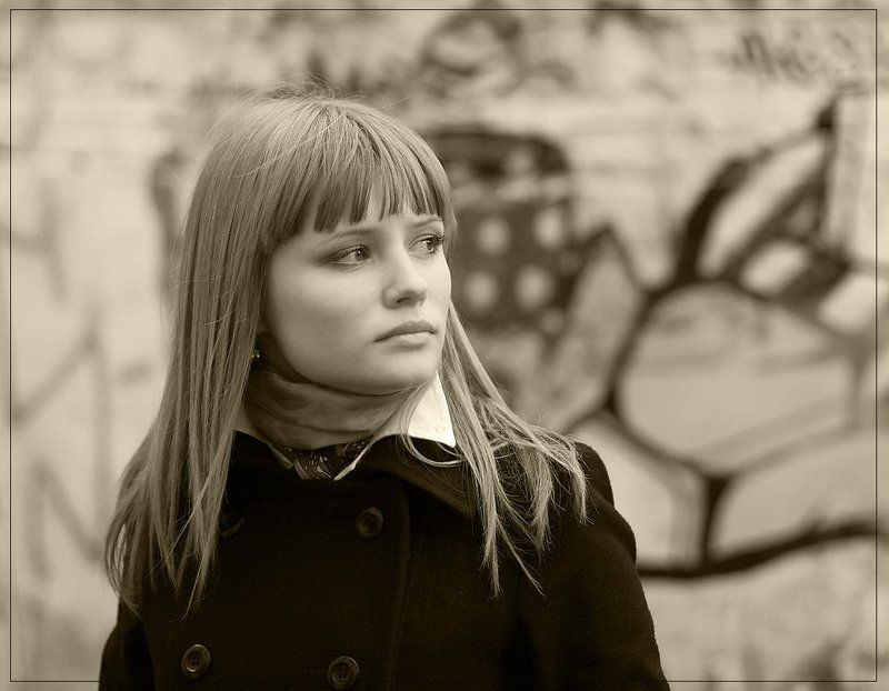 девушка, нежность, грусть, портрет О нежности и грусти фото превью