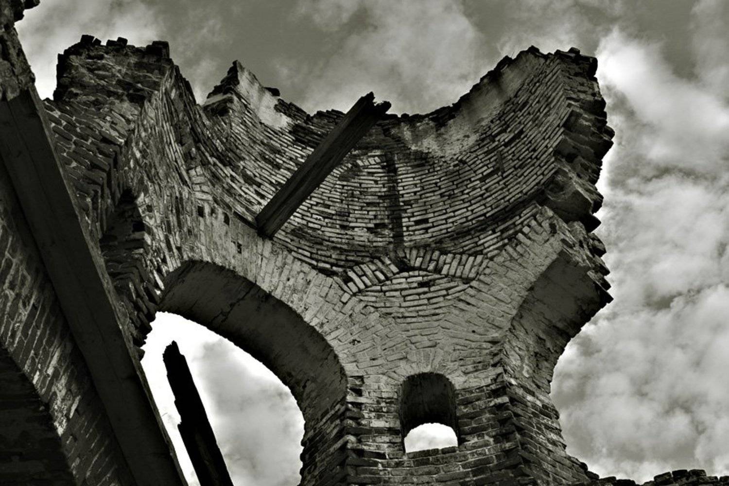 развалины, архитектура, небо, Борис Куприков