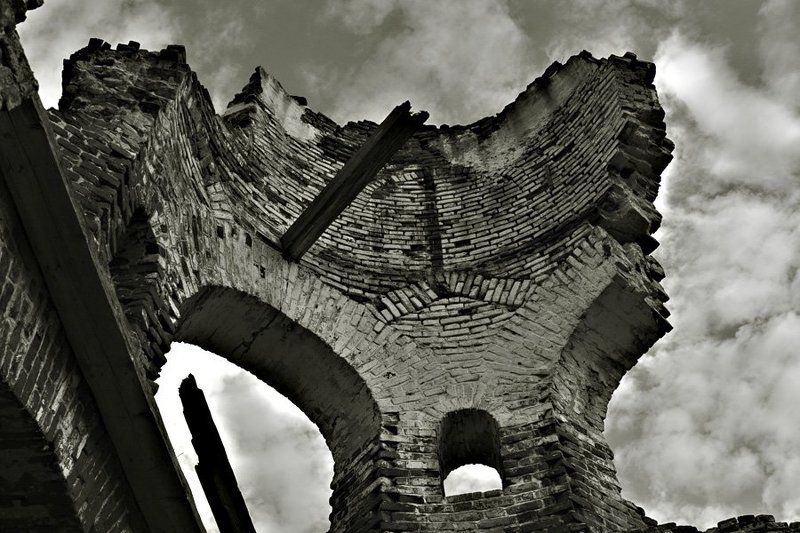 развалины, архитектура, небо Последний день Помпеи фото превью