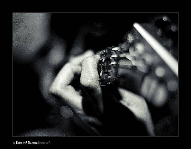 гитара, чб, рука, мясо, Евгений Долгов NumicoR