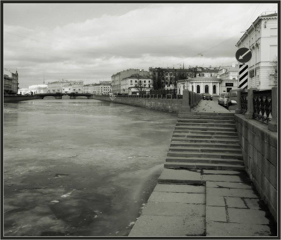 петербург, фонтанка, раняя весна, Kirill Shapovalov