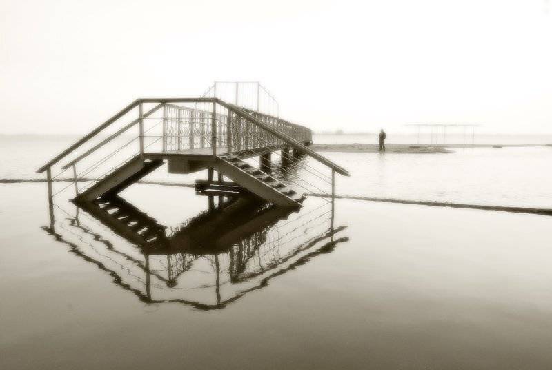 туман,утро,вода,одиночество,татаринцев, Sergey Tatarincev