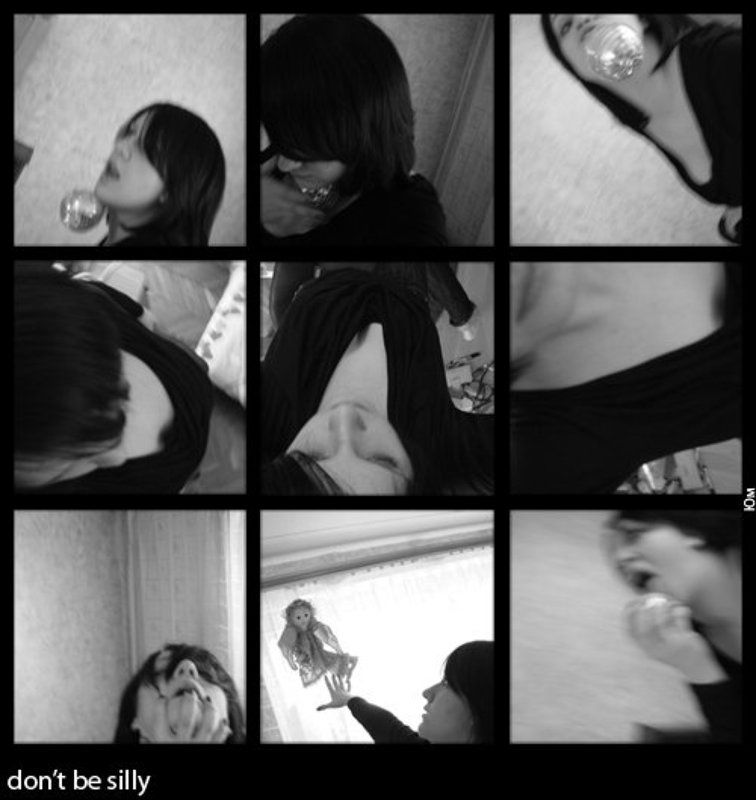 шар, ч/б, мимика don\'t  be silly фото превью