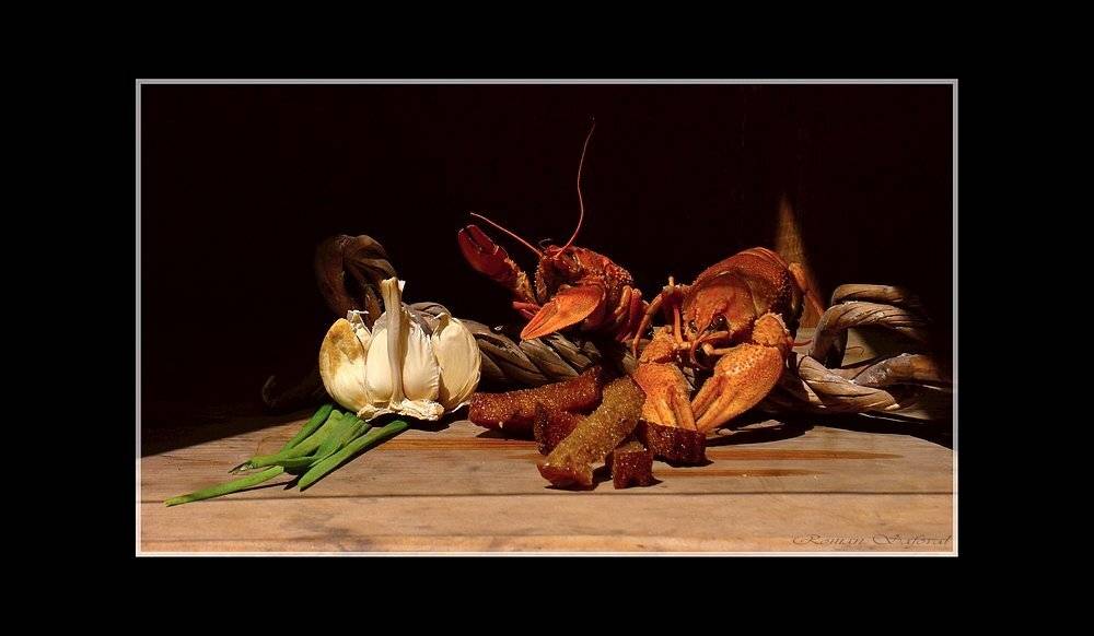 раки,хлеб,чеснок, Роман