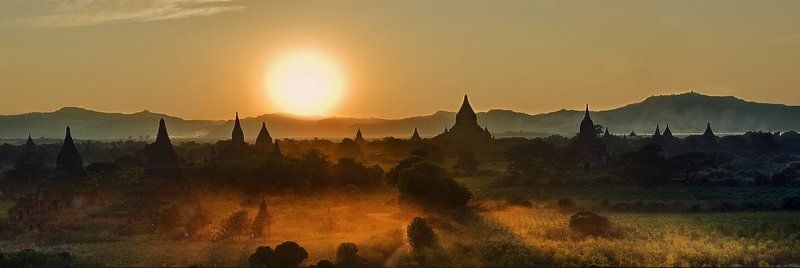 баган, бирма Bagan city фото превью
