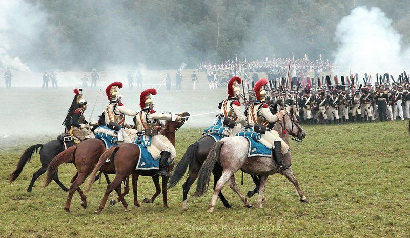 1812, бородино, бородинская панорама, гусар, кутузов, багратион, военно-историческая, реконструкция, бой, баталия, ахтырцы,  кулешов евгений, евгений кулешов Бородино 2012 фото превью
