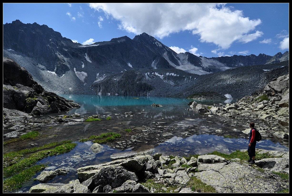 алтай, катунский хр. р. б.калагаш, озеро, АНАТОЛИЙ ДОВЫДЕНКО