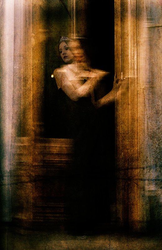 портрет, жанр, арт, девушка, призраки Не буди! фото превью