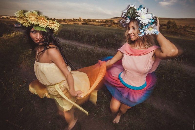 лесные нимфы, феи, невесты Лесные нифы фото превью