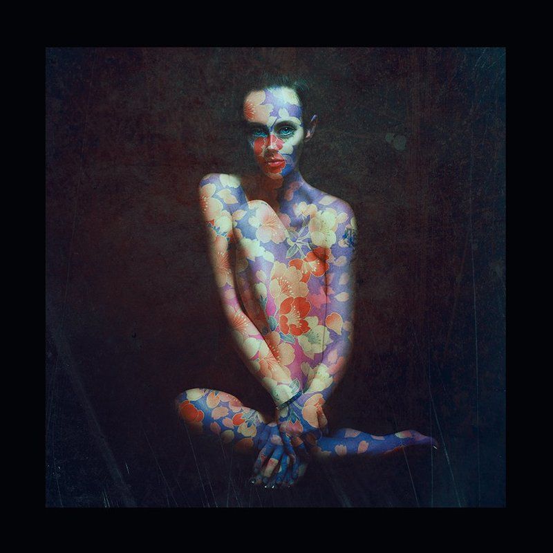 портрет, цветы, инопланетянин, девушка, кожа, дышать Без кожи фото превью