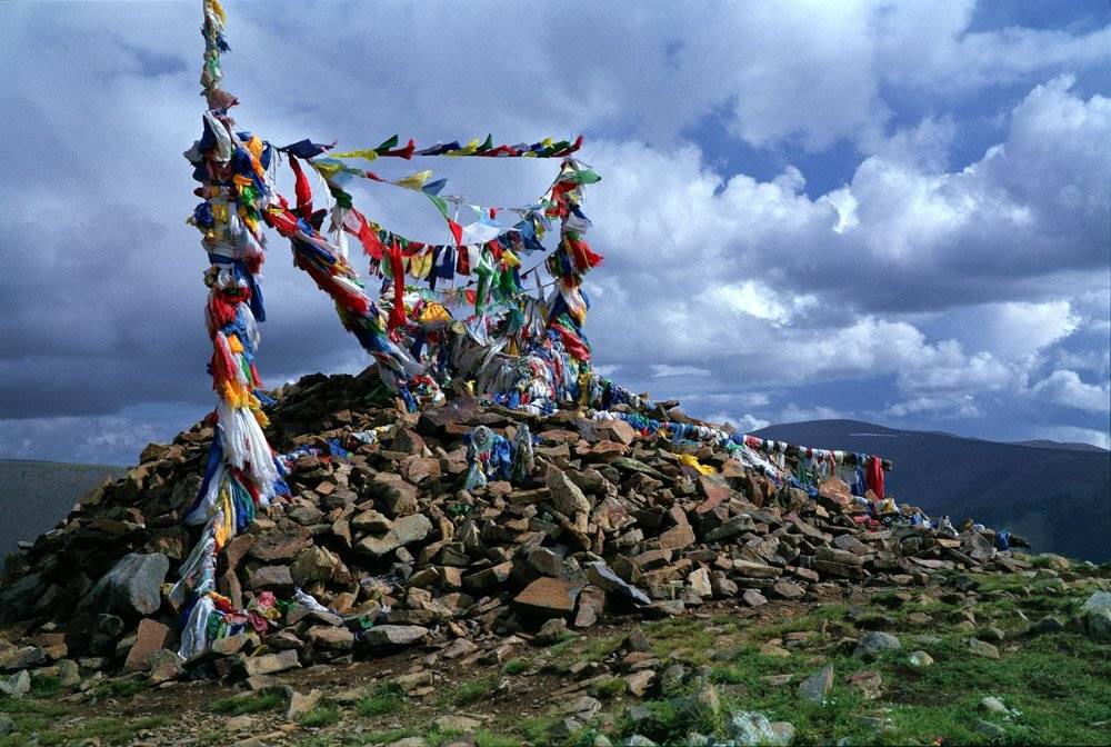 тыва, горы, перевал, буддизм, религия, праздник, Павел Мартюшев