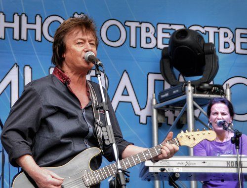 Крис Норман в Калинингрвде. Картинки с репетиции