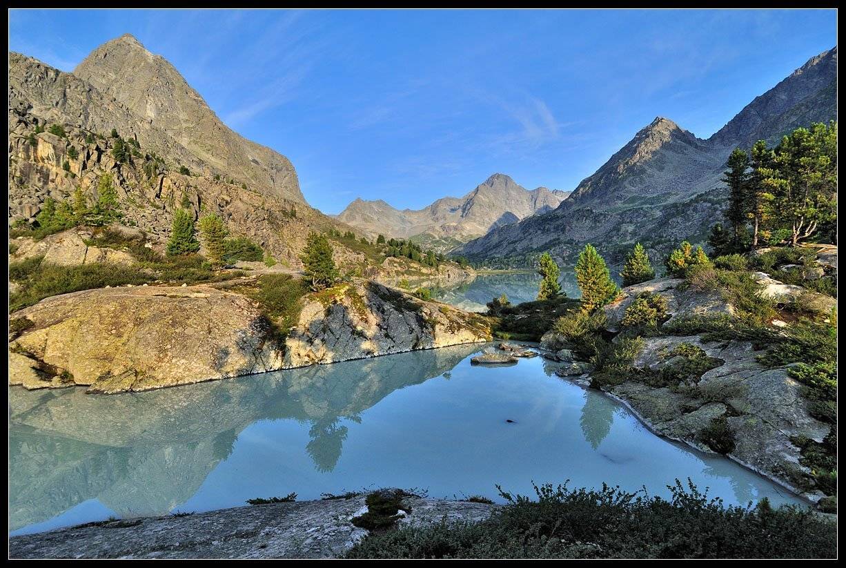 алтай, катунский хр. озеро, АНАТОЛИЙ ДОВЫДЕНКО