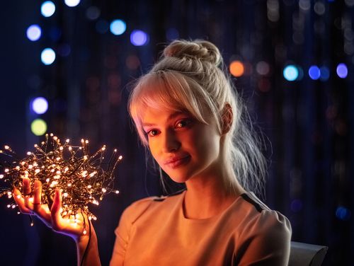 Новогодние огни...