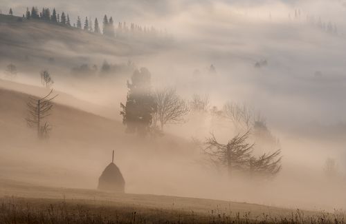 Про стожок и наши туманы в Карпатах