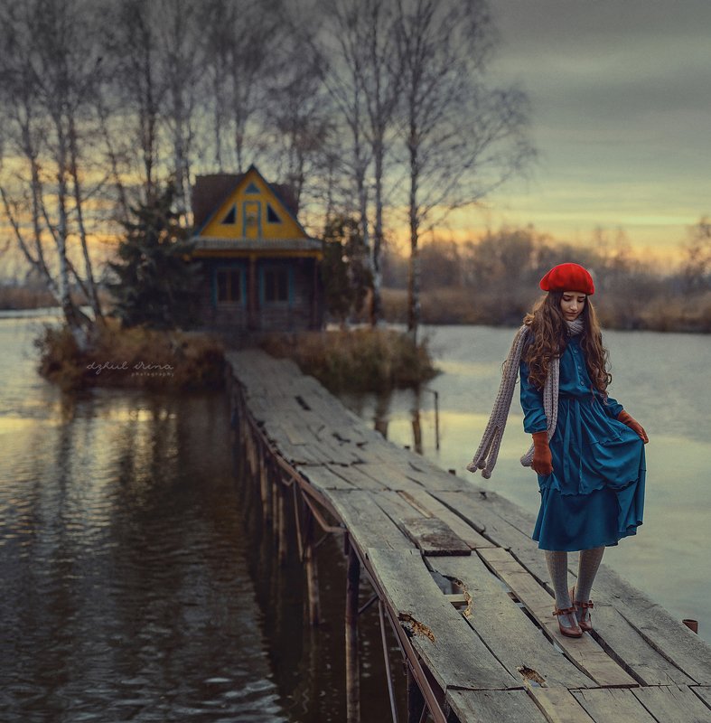portreit people girl woman irinadzhul dzhulirina forestnature lake water dramatic story Story фото превью