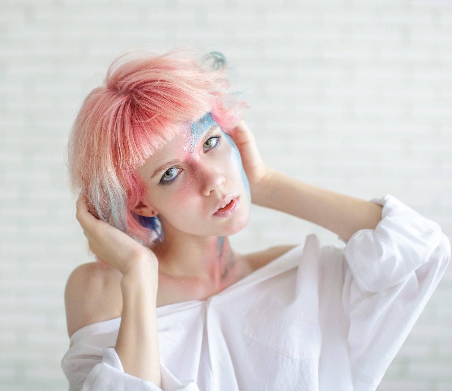 model, posing, look, eyes, girl, beautiful, fairy, white, light, tall, Studio, photostudio, fashion, modeling, shoot, Фомина Екатерина