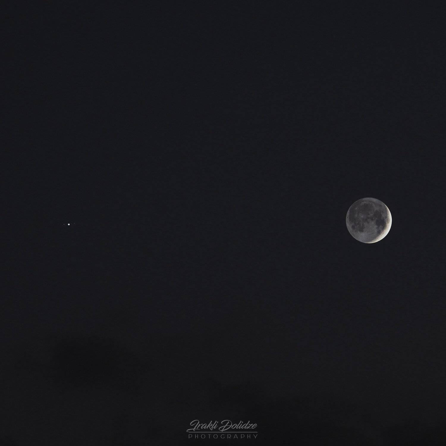 moon, jupiter, astro, astrophotography, photography, ირაკლი დოლიძე