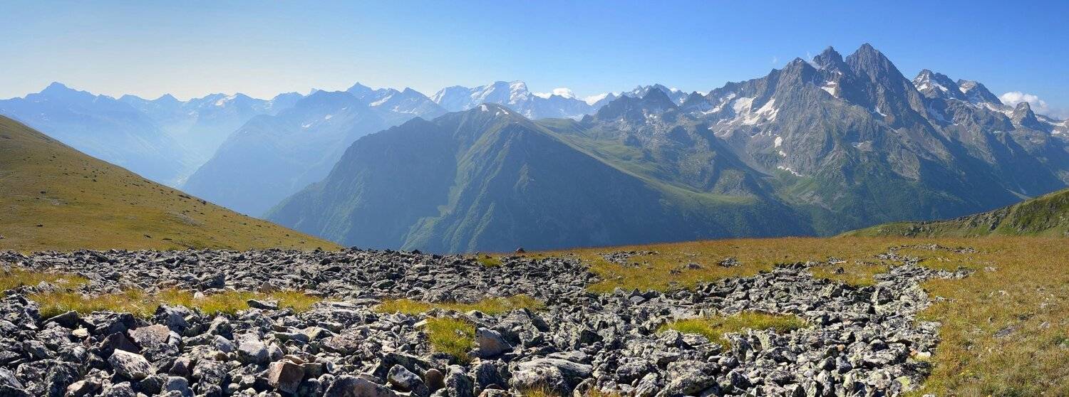 горы кавказ лето, Александр Жарников