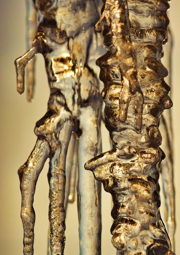 Зимняя карамель за окном.