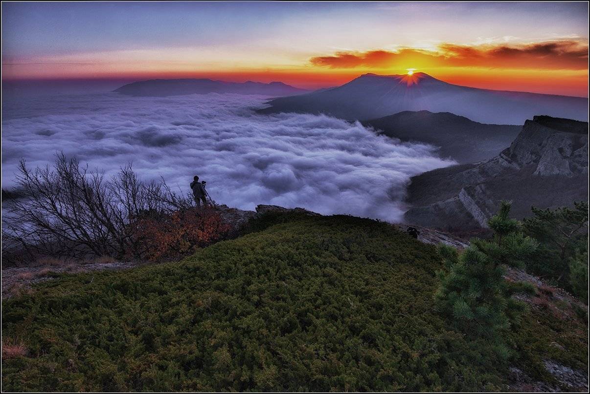 крым, демирджи, вечер, АНАТОЛИЙ ДОВЫДЕНКО
