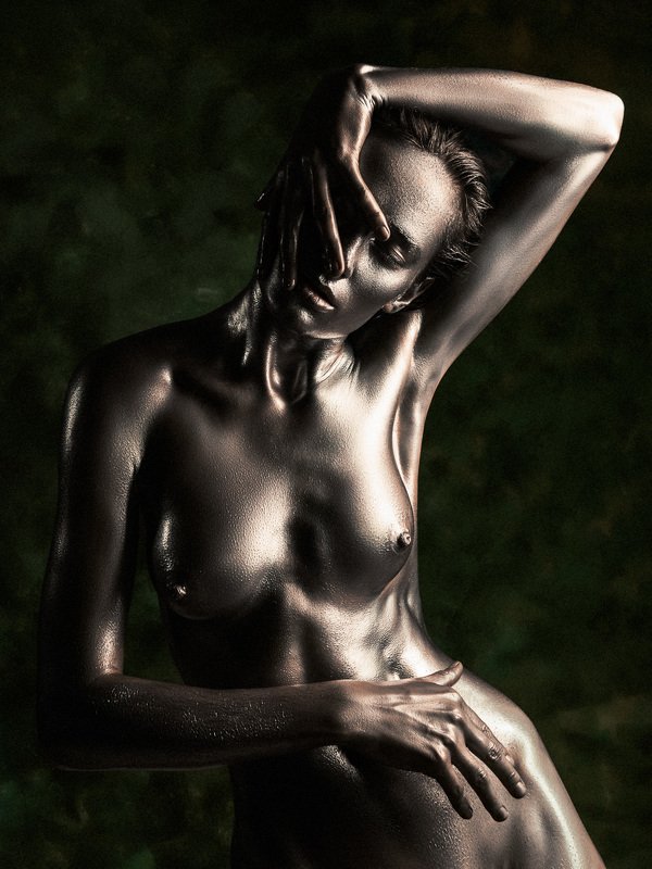 nude, fine art nude, body, figure, girl, beauty, naked Bronze фото превью