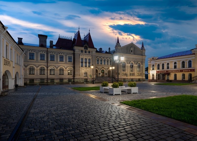 nikond750, sigma 14-24, capriccio, veduta, photoartist, ведута, каприччио, фотохудожник, artyommirniy, art, rybinsk, рыбинск, россия, художественный музей, артем мирный, artyom mirniy, russia, россия, вечер, evening, sky Рыбинский государственный историко-архитектурный и художественный музей-заповедник фото превью
