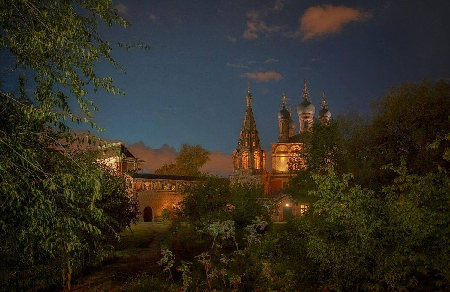 вечер, москва, храм, крутицкое подворье, Виктор Климкин