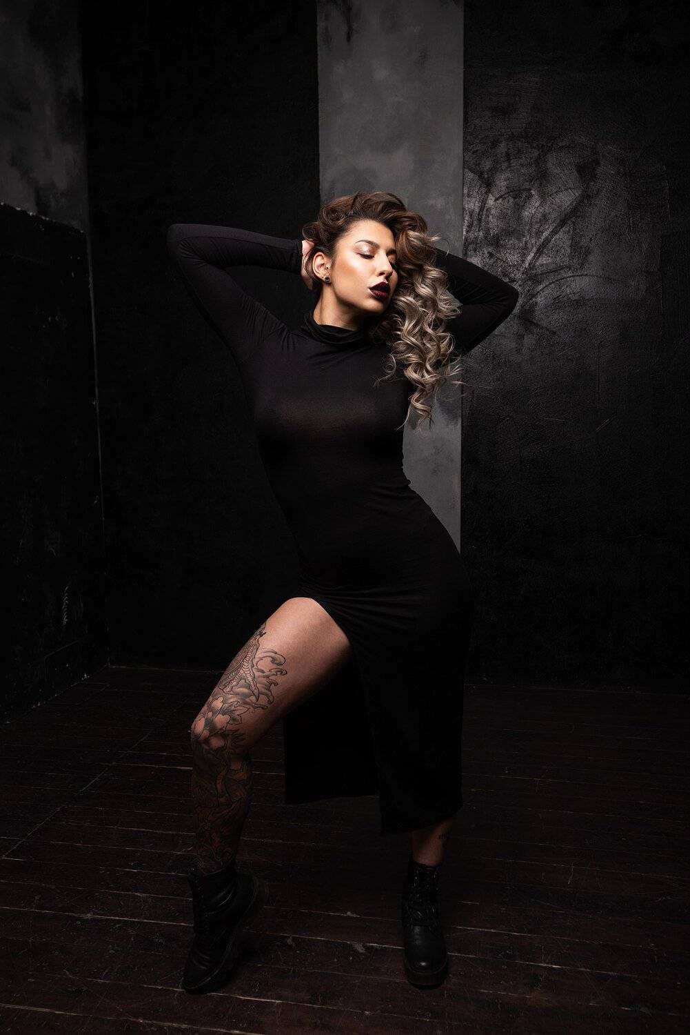 портрет, портретная фотография, женский портрет, студийный свет, студийный портрет, студия, Матвей Кармаков