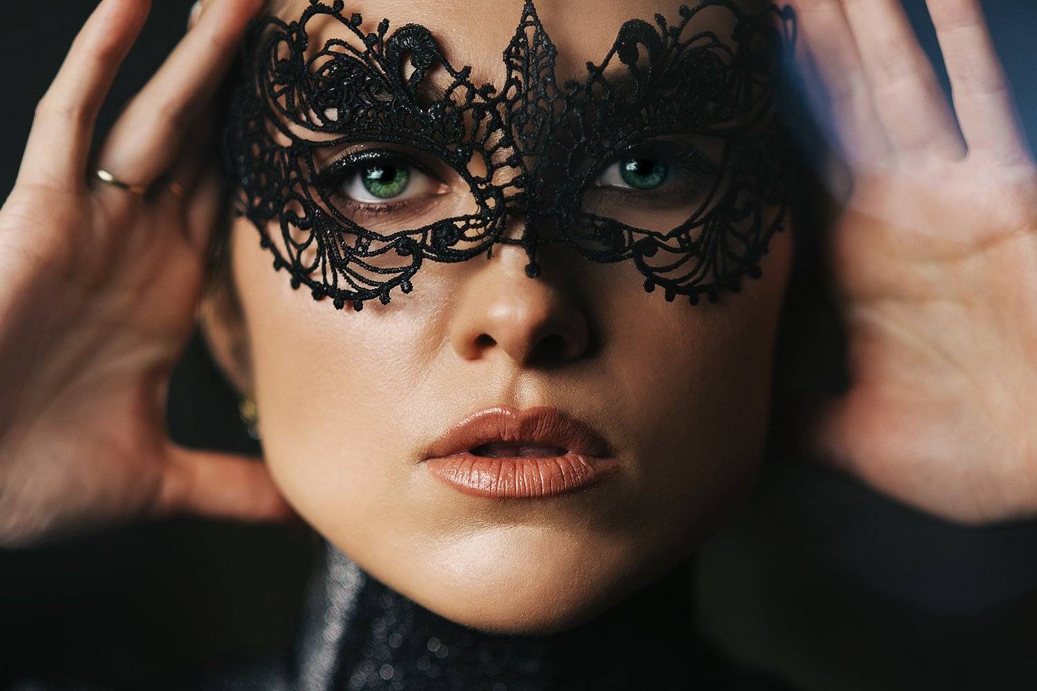 портрет, portrait, девушка, глаза, маска, девушка в маске, Максим Лобиков