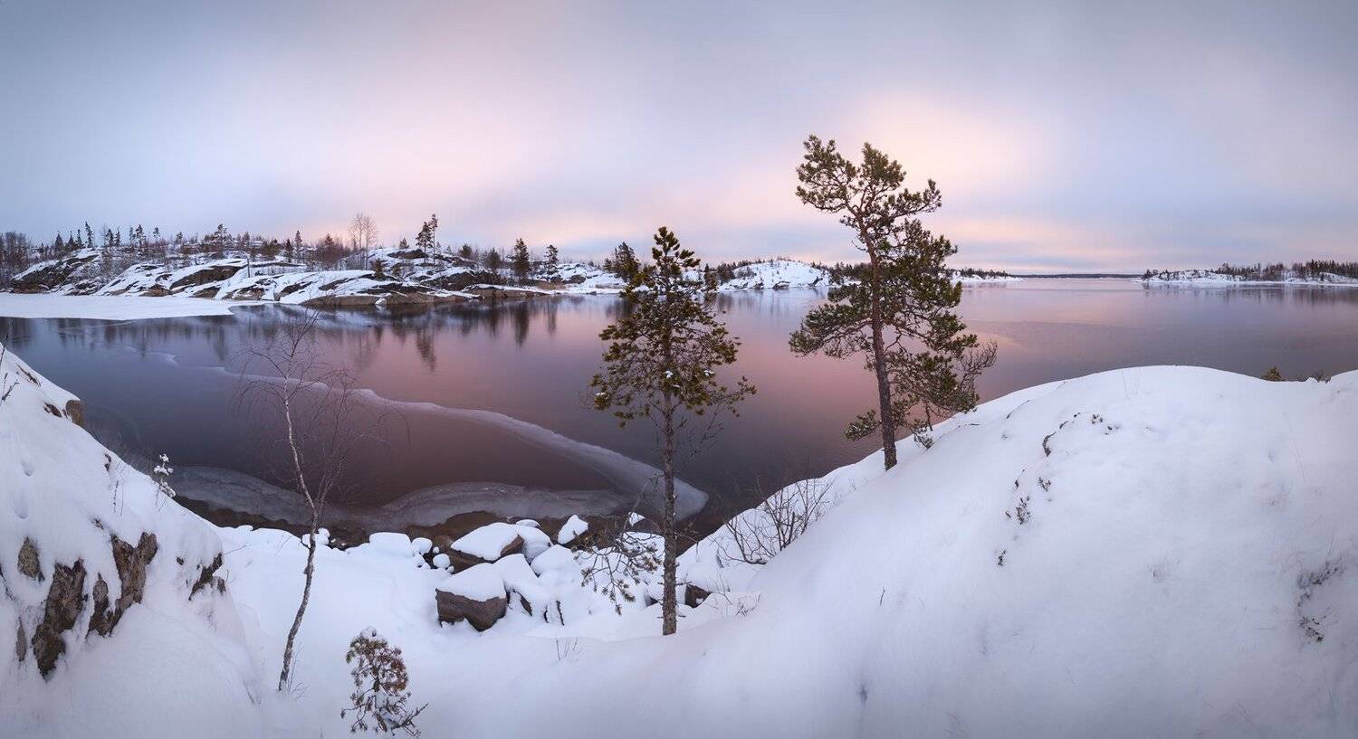 Ладога, шхеры, зима, Карелия, зимняя Ладога, Арсений Кашкаров