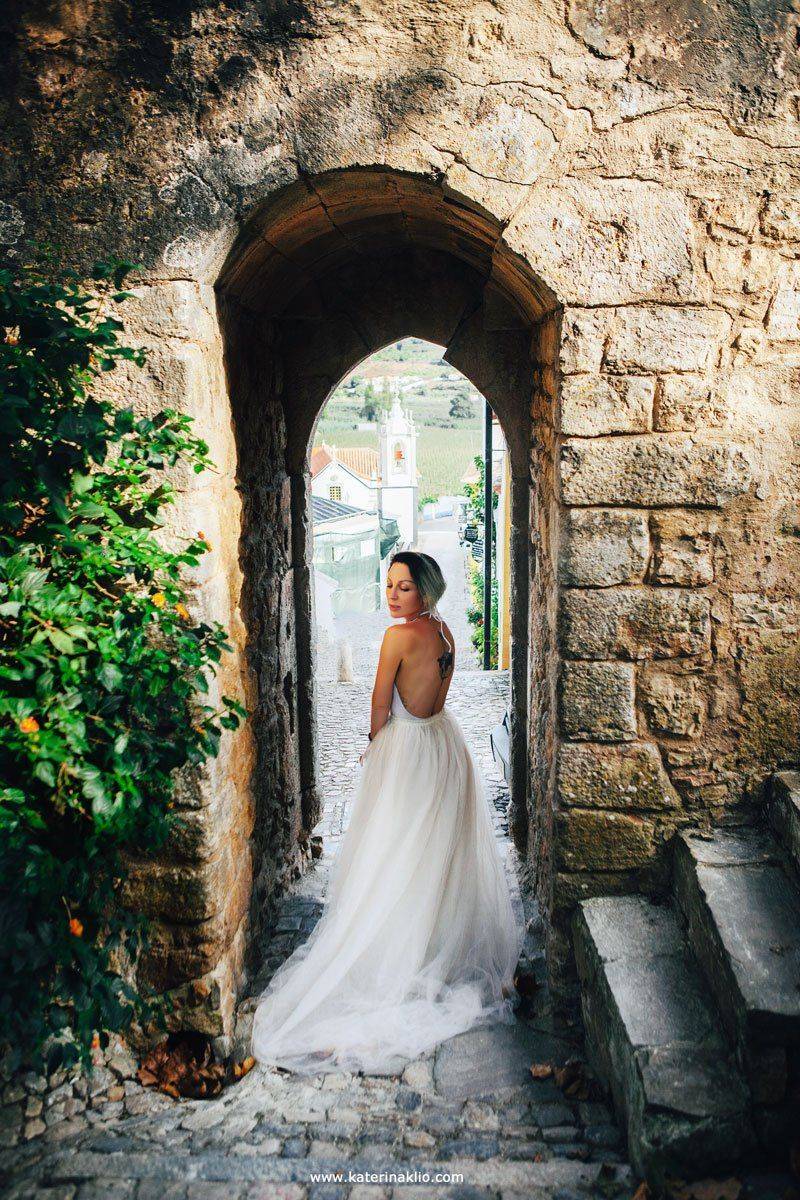 white, dress, lady, portrait, model, tattoo, portugal, Катерина Клио