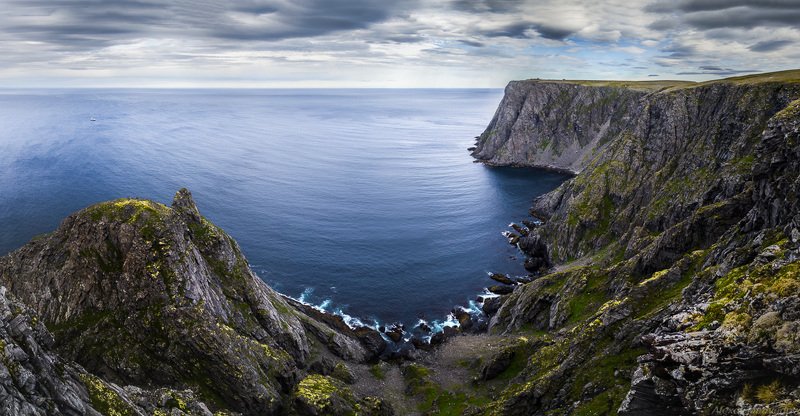 summer, norway, cold, fjord, dark, rocks, mountains, lake, green, норвегия, север, фьорды, горы, north,  Утёсы Магерё фото превью