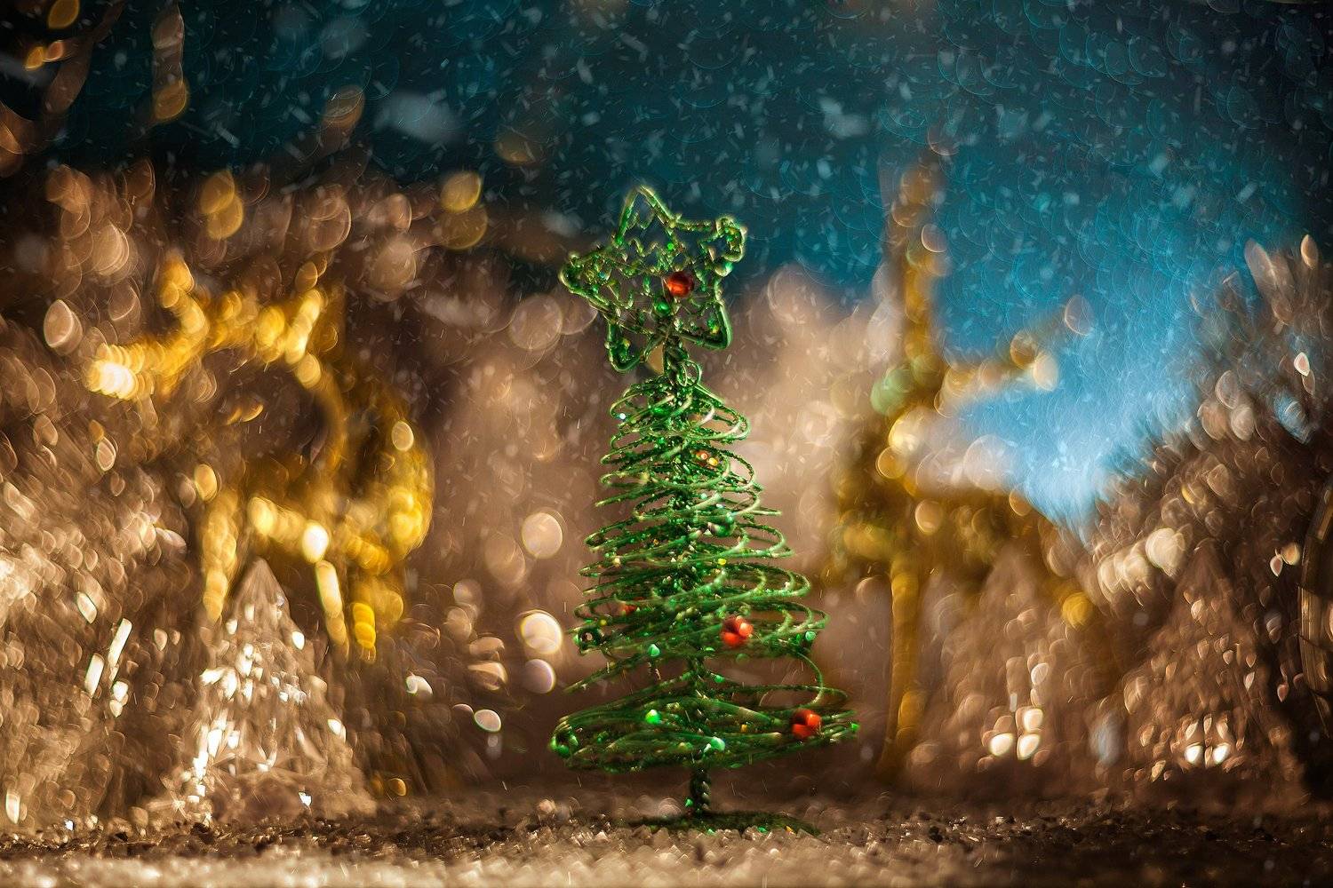 новый год, праздник, боке, елка, bokeh, newyear, Тата Бакбак