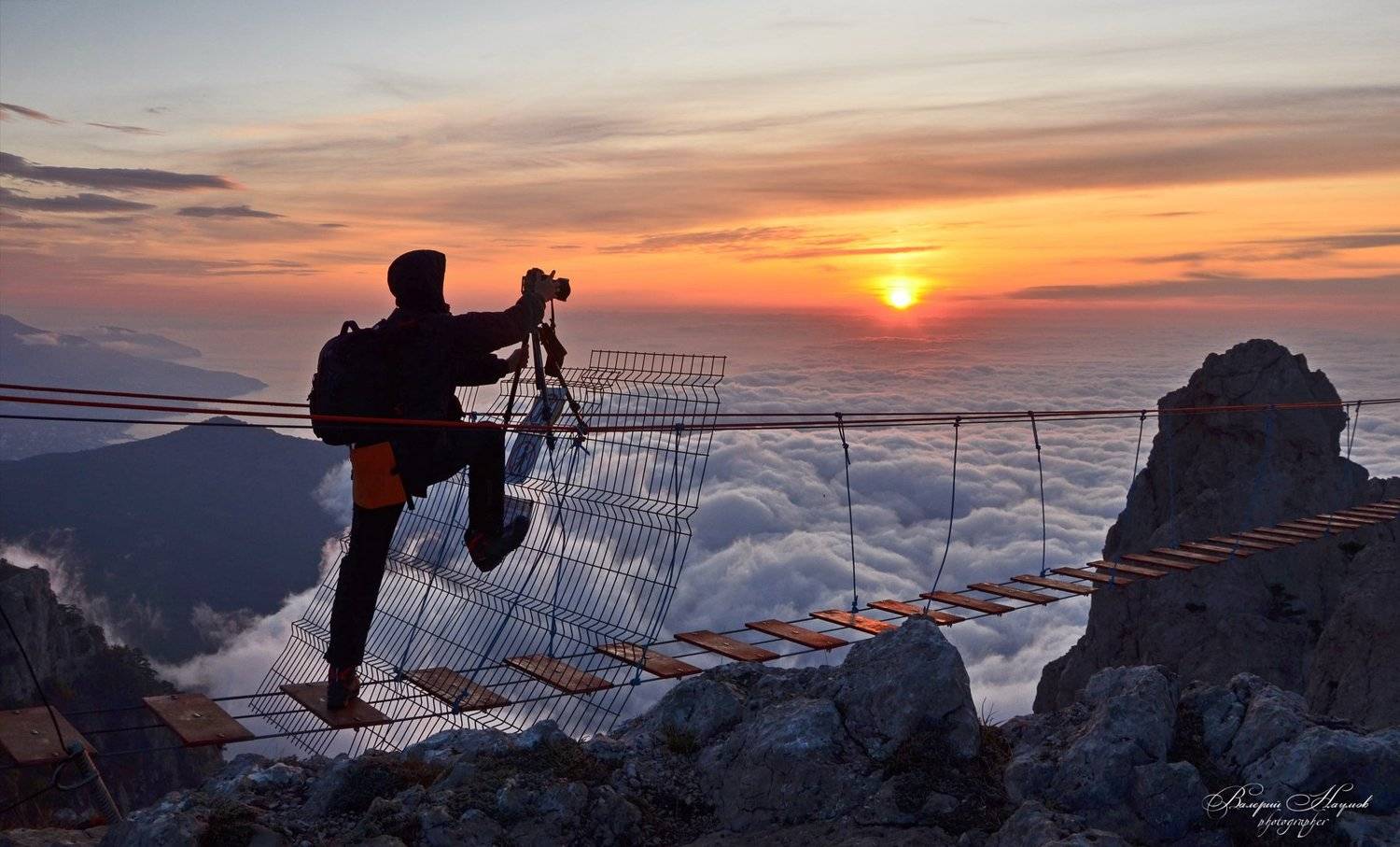 утро, рассвет, восход, крым, ай-петри, октябрь, Валерий Наумов