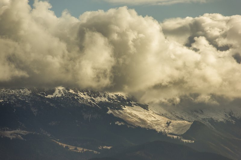 mountains landscape photography clouds Clouds фото превью