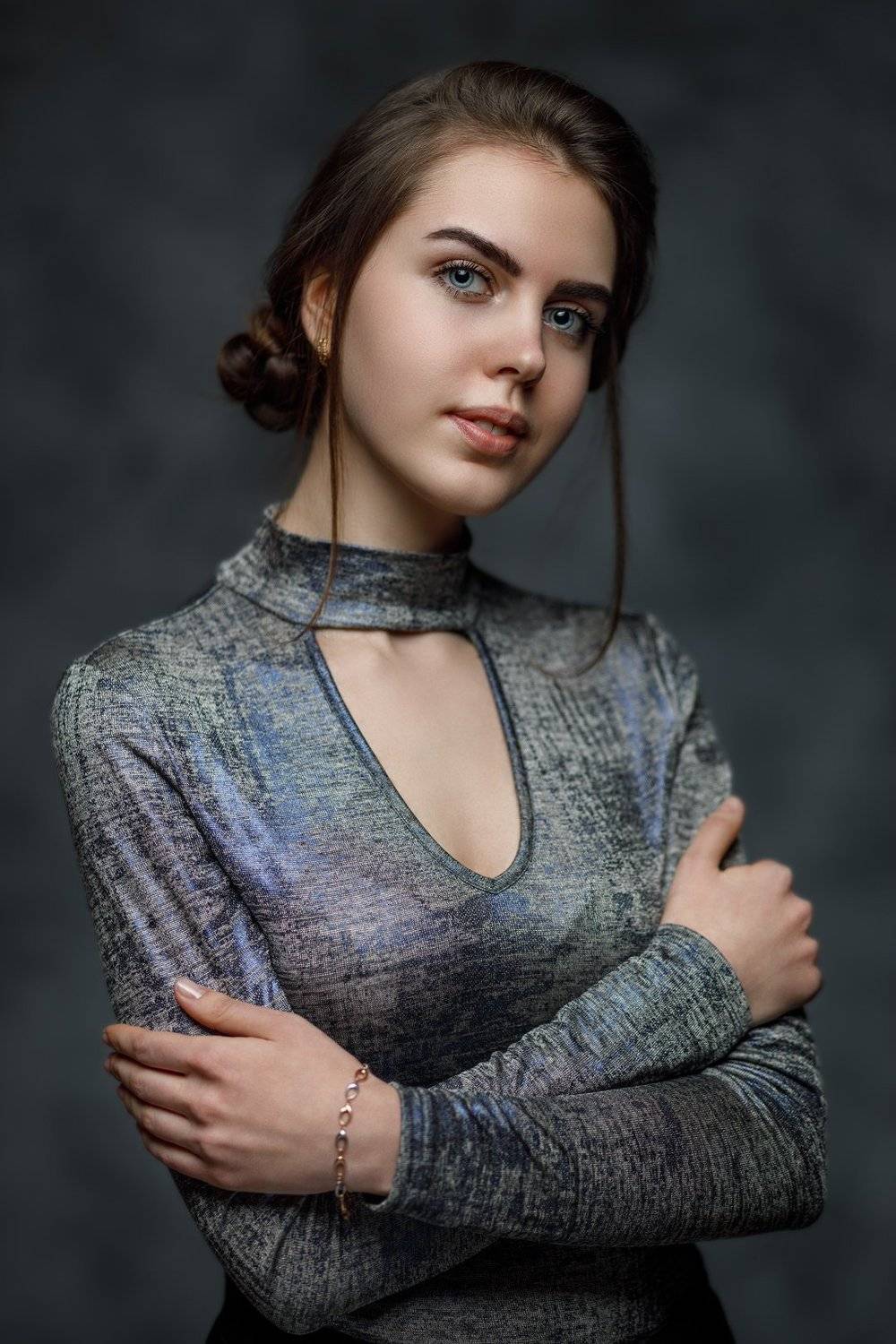 портрет, девушка, Сергеев Сергей