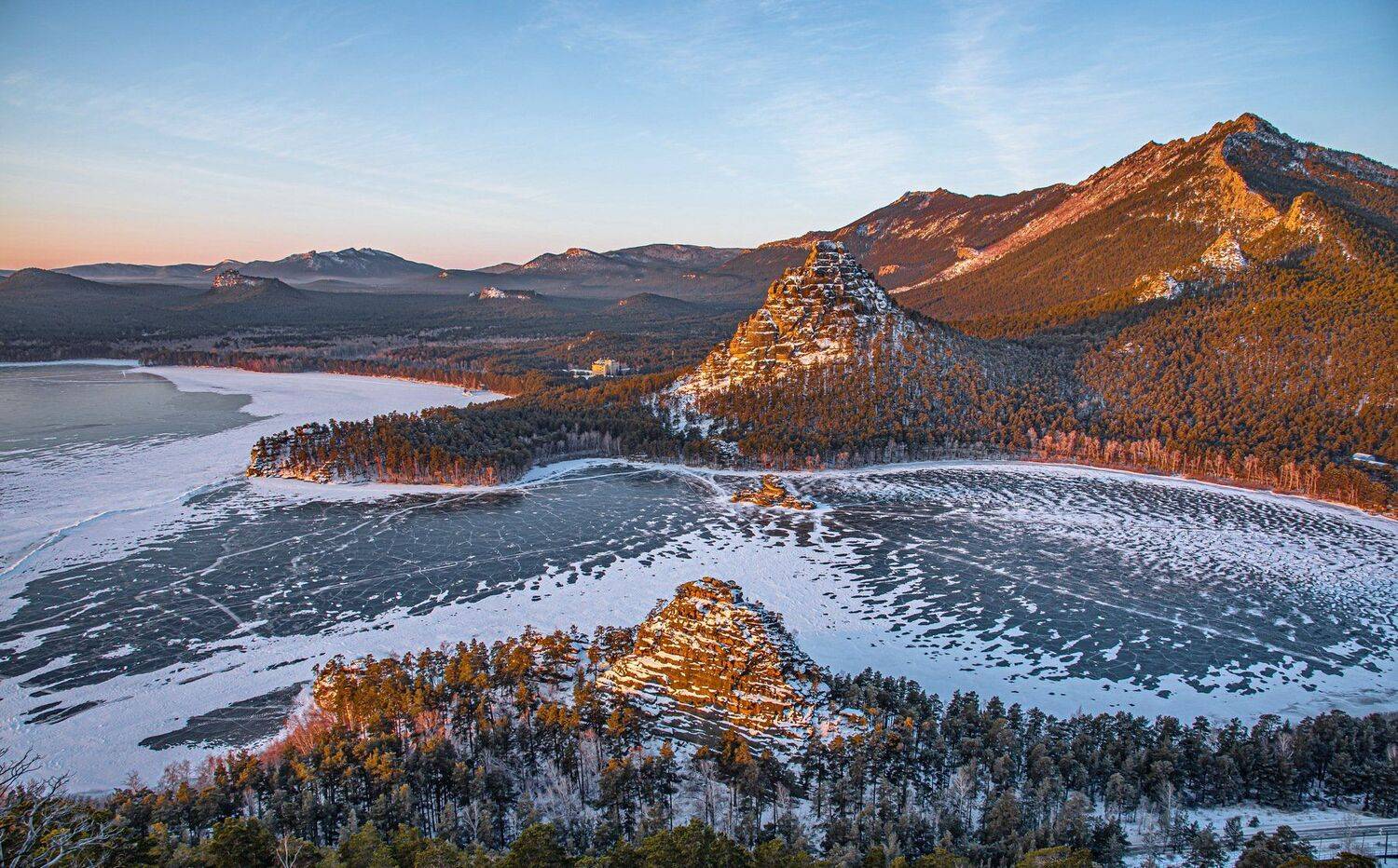 горы., зима, Евгений Дроботенко