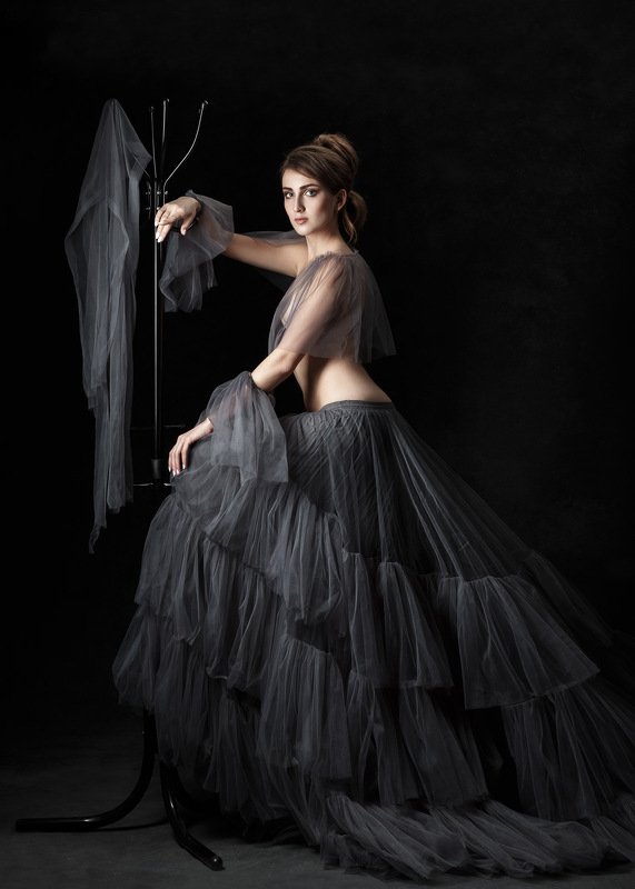 классика, портрет, мода, темный ключ *** фото превью