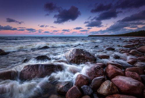 Предрассветный прибой