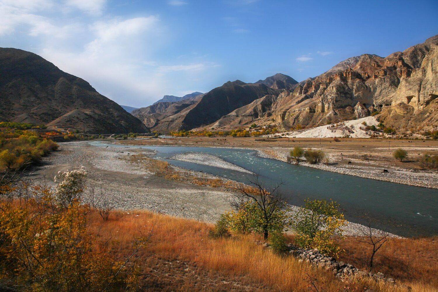 осень,река,пейзаж,горы,лес,природа,дагестан., Marat Magov