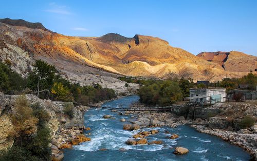 Висячий мост..