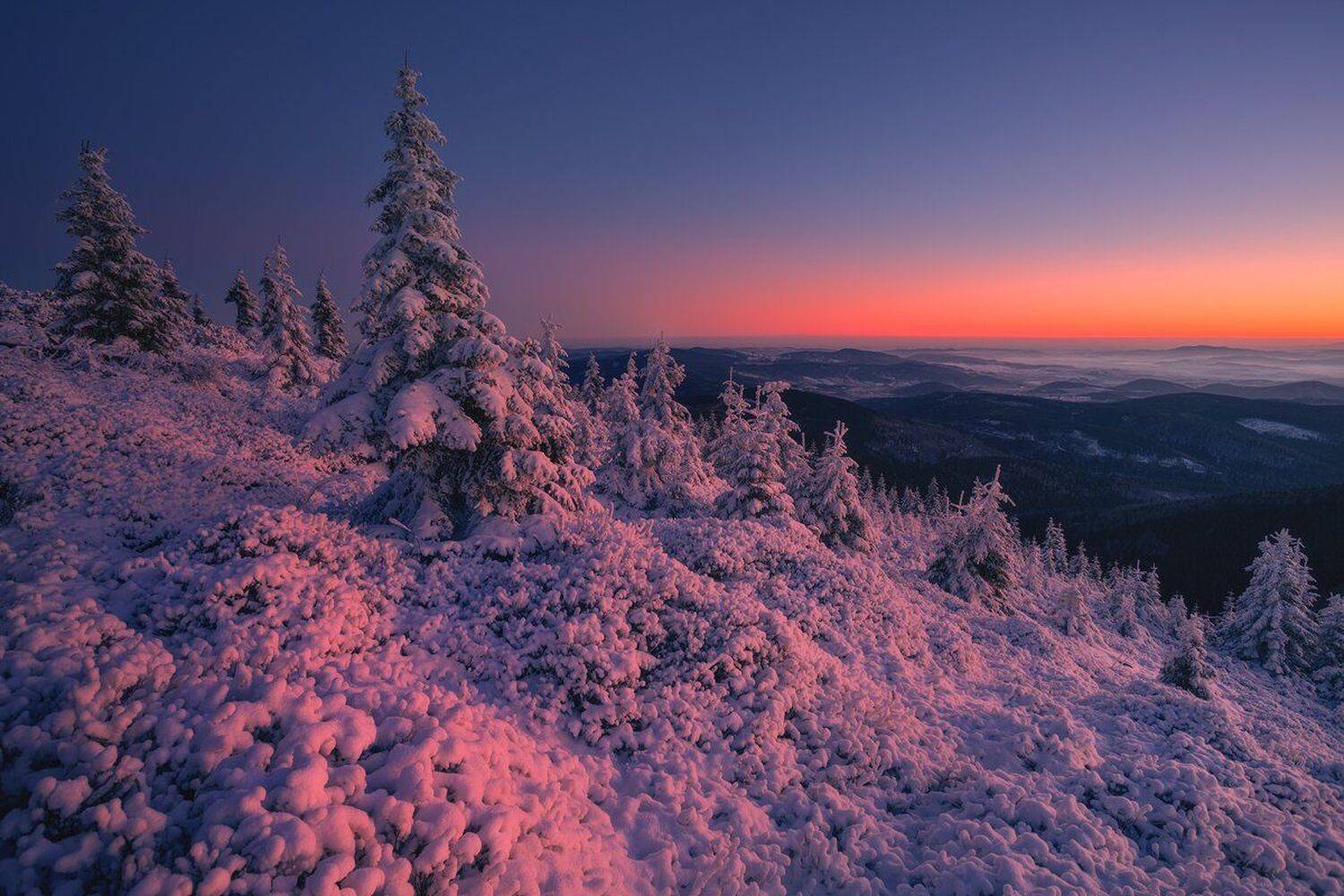 landscape,canon,surise,winter,mountains, Iza i Darek Mitręga