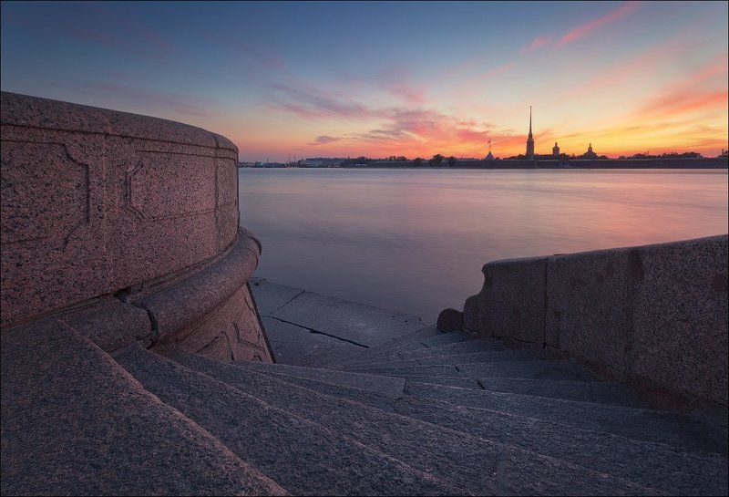 санкт-петербург, нева, петропавловка На набережной фото превью